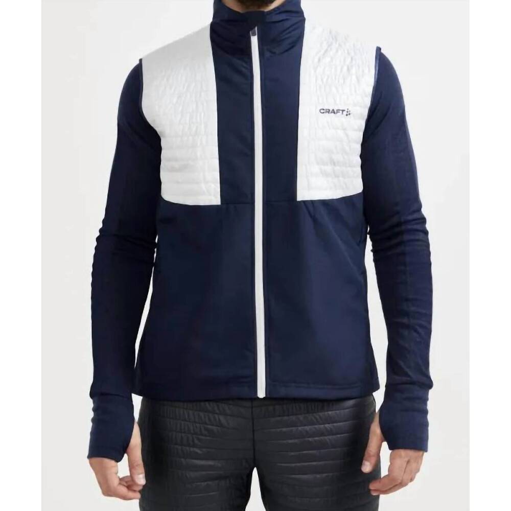 NEW CRAFT adventure storm insulate nordic vest in blaze ash